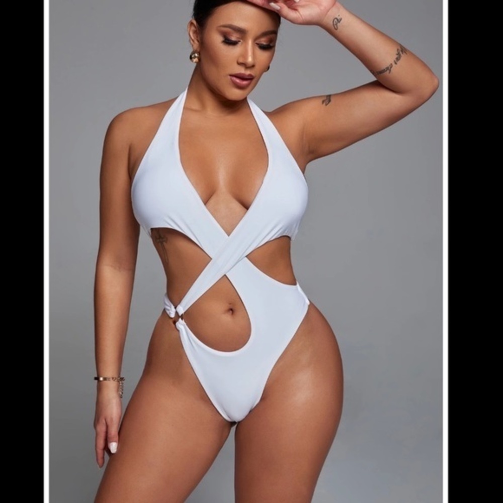 Bella Barnett Kocle Crossover One-Piece Swimsuit